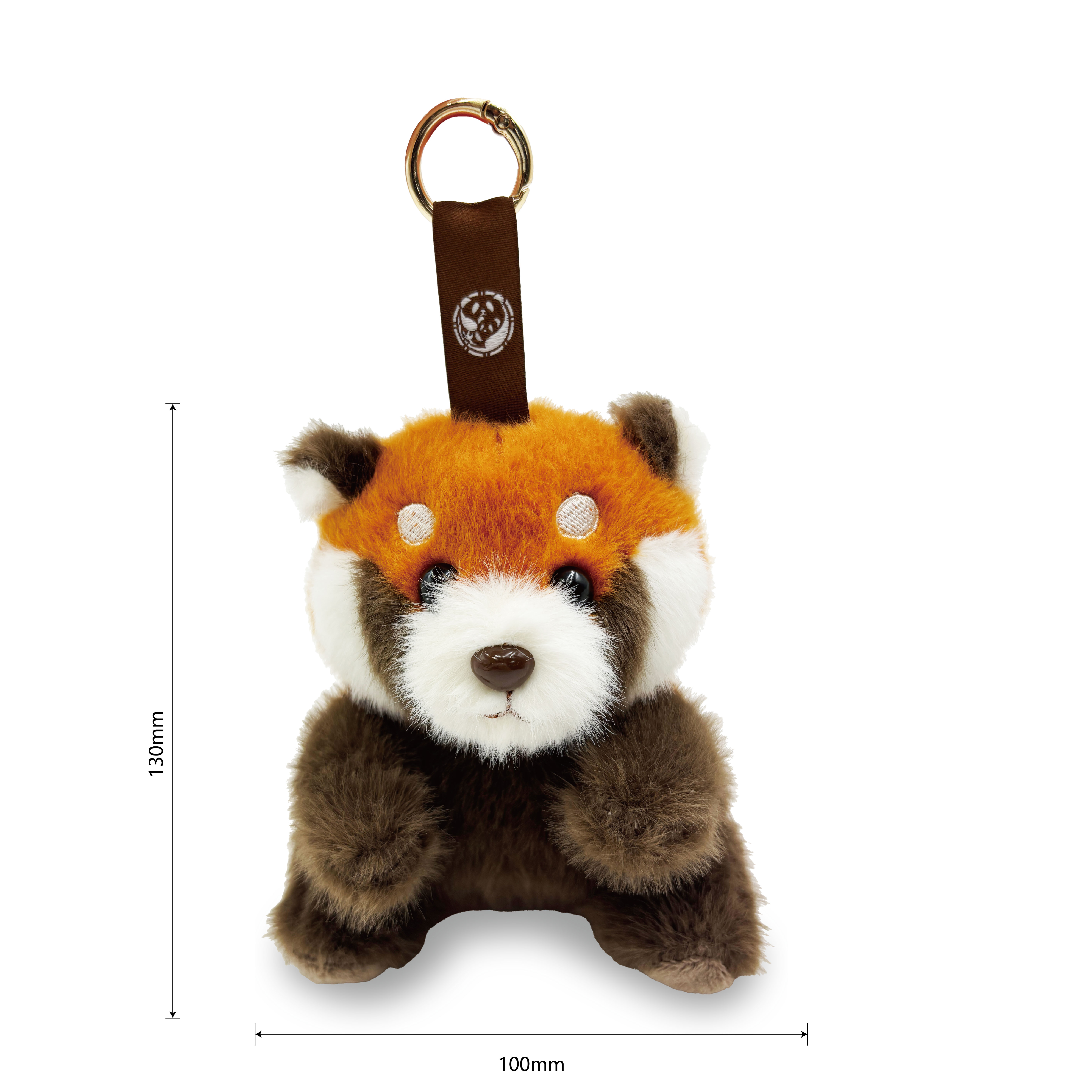Panda Plush Keychain Charm – Custom OEM Plush Charm Manufacturer (KJ3433) - image 1