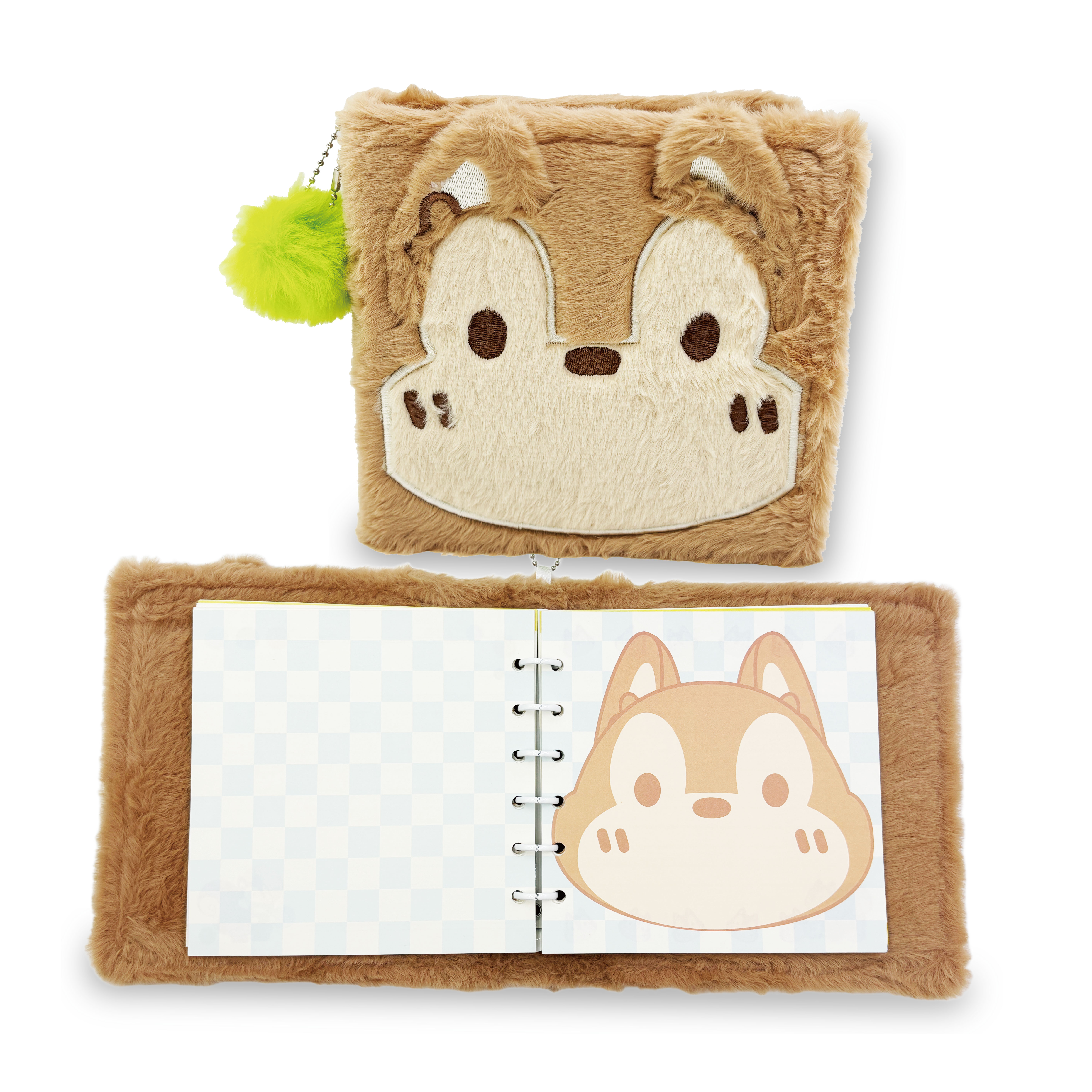 Plush Notebook – Custom OEM Cartoon Notebook with Plush Cover (KJ3430) - image 2
