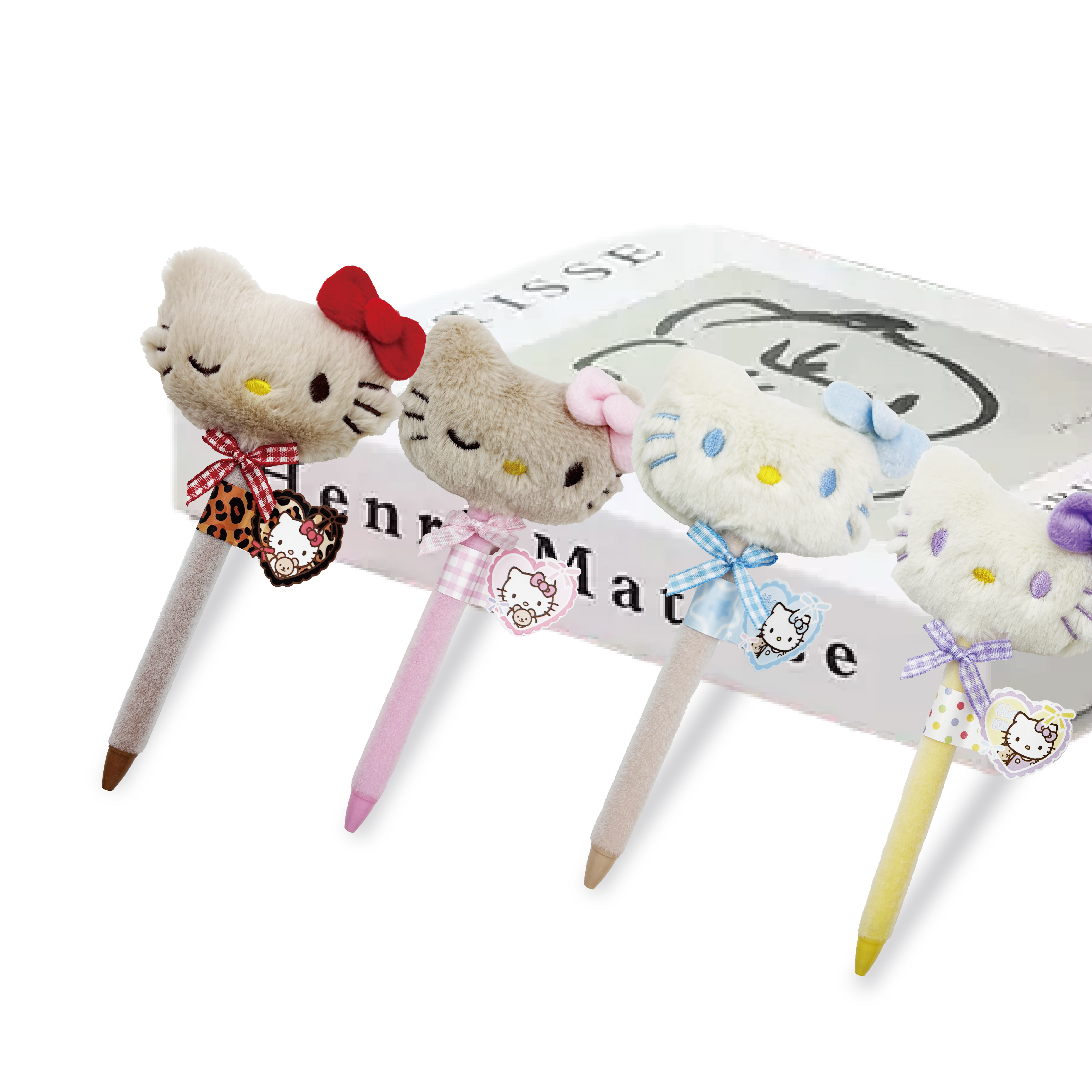 Hello Kitty Plush Pen – Custom OEM Plush Stationery (KJ3429) - image 1