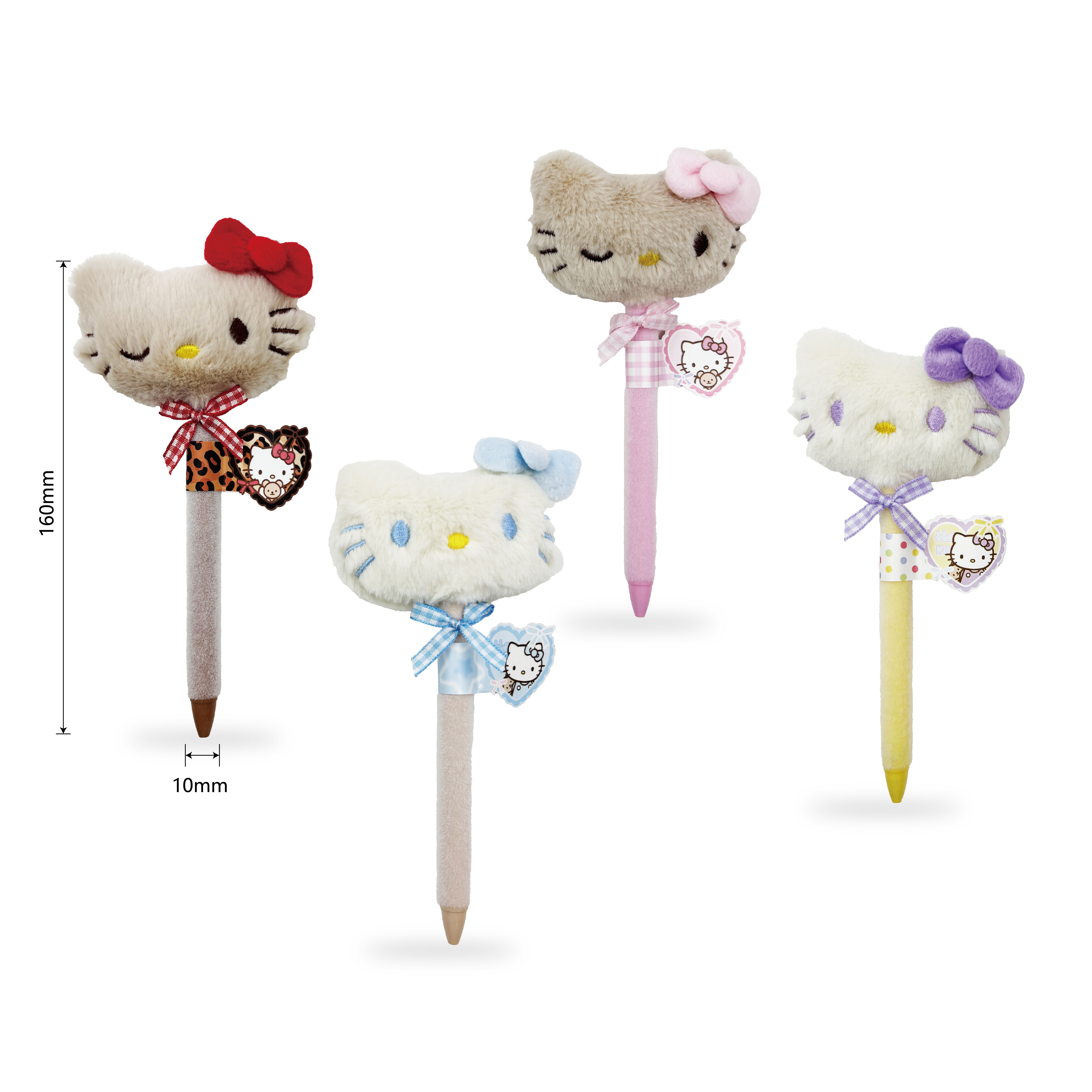 Hello Kitty Plush Pen – Custom OEM Plush Stationery (KJ3429) - image 5