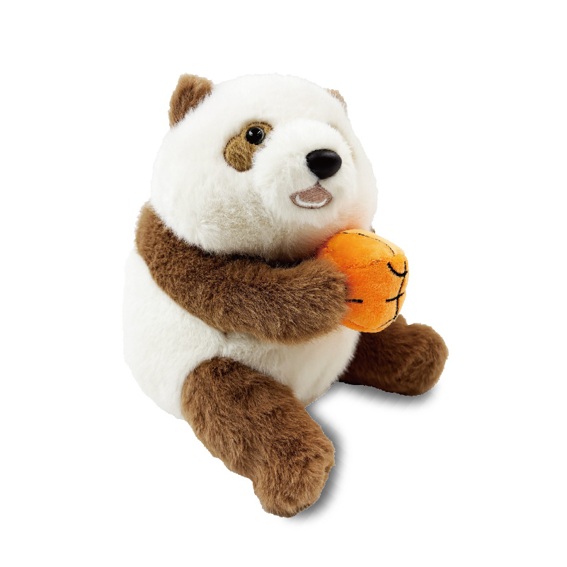 Custom Panda Stuffed Animal with Basketball – Wholesale Plush Toy (KJ3448)