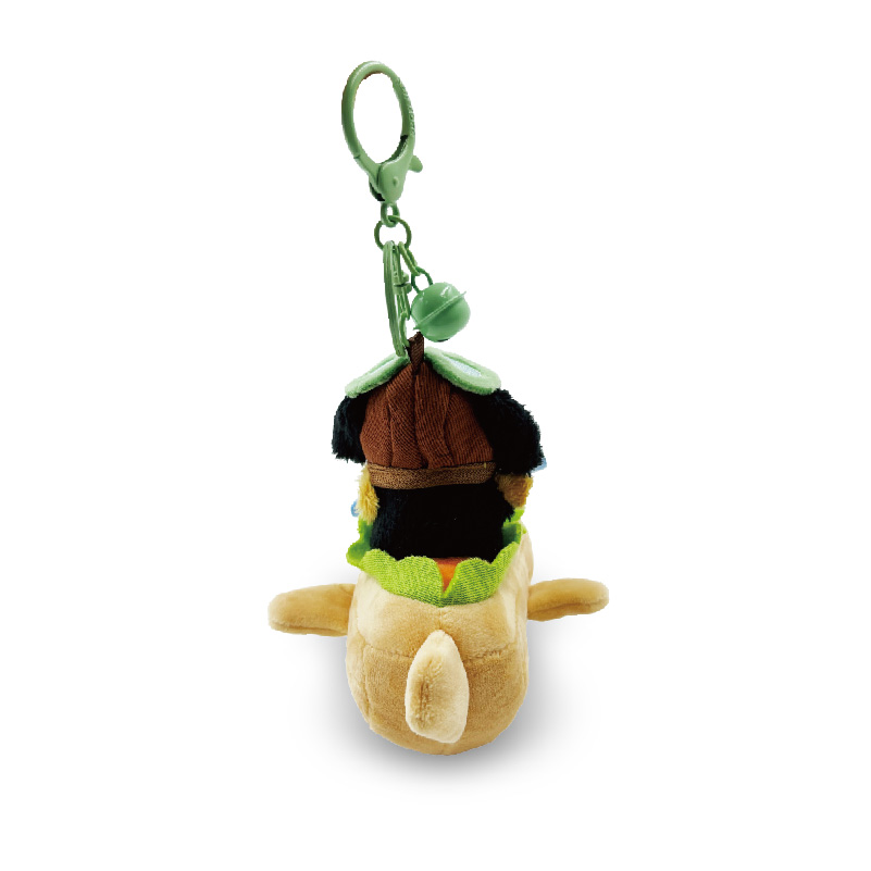 Plush Keychain Stuffed Dachshund Pilot – Custom Plush Charm (KJ3450)