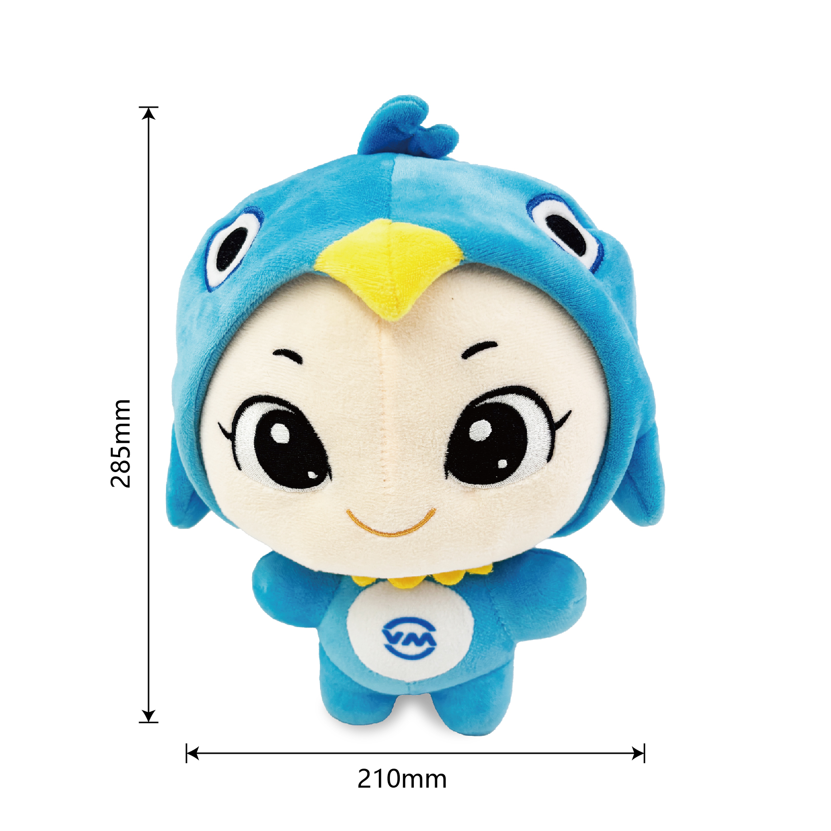 Blue Bird Costume Plush Doll KJ3473