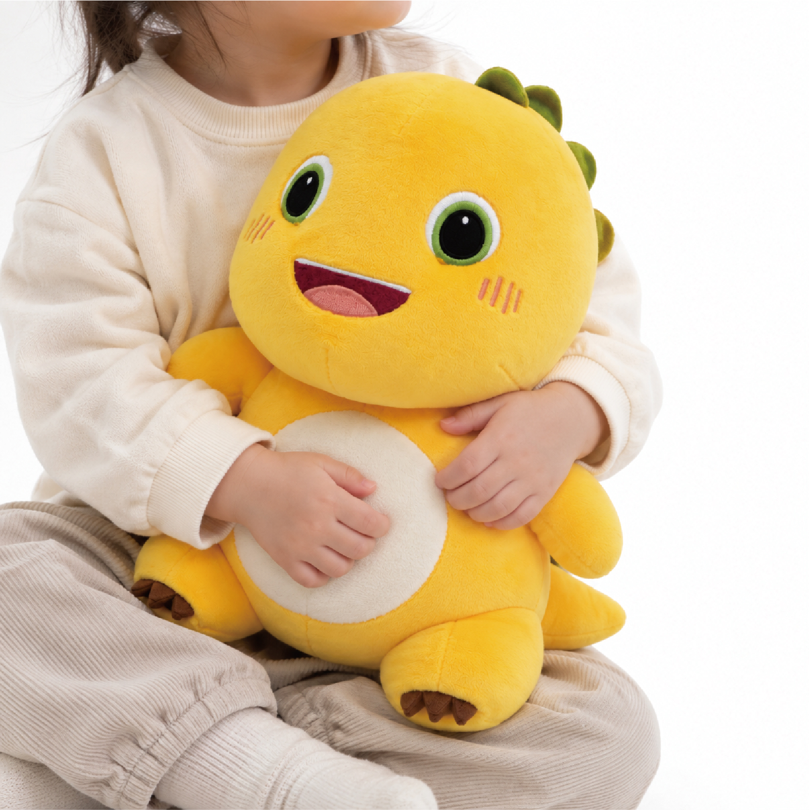 Nailong Yellow Dinosaur Plush Toy (KJ3474) - product view 4