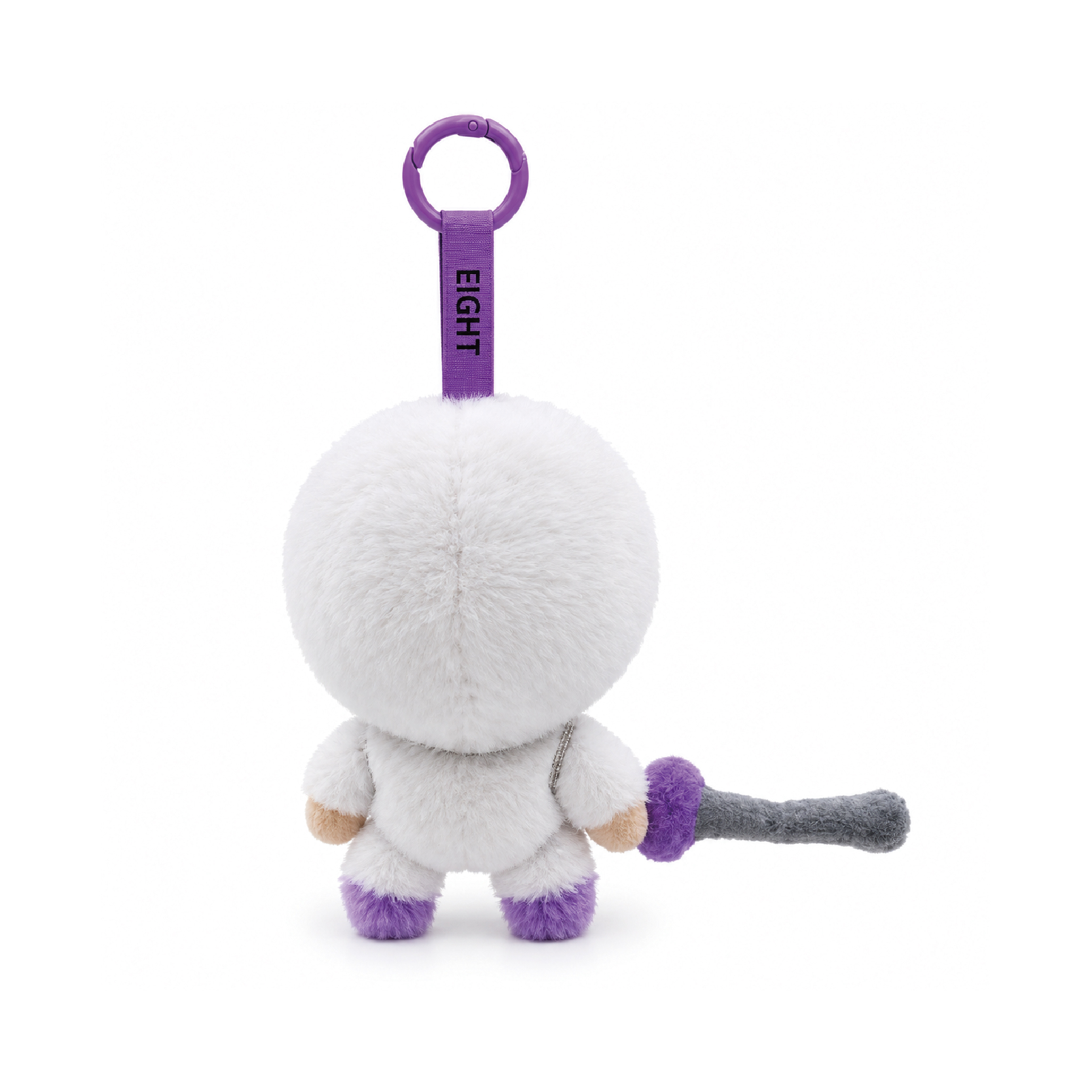Hooded Character Plush Keychain (KJ3477) - product view 3