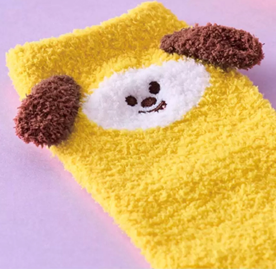 Cute Plush Warm Home Socks (KJ3483) - product view 4