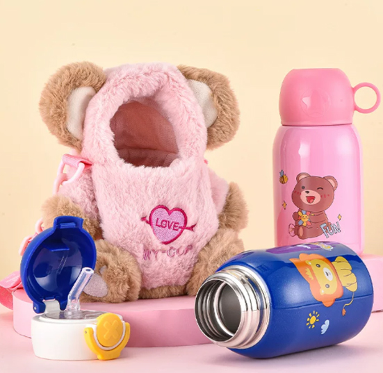 Crossbody Plush Cup Sleeve (KJ3484) - product view 3