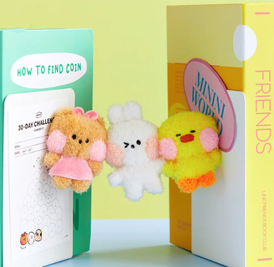 Cute Cartoon Plush Fridge Magnets (KJ3487) - product view 3