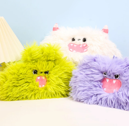 Little monster plush pencil case KJ3488, product view 2