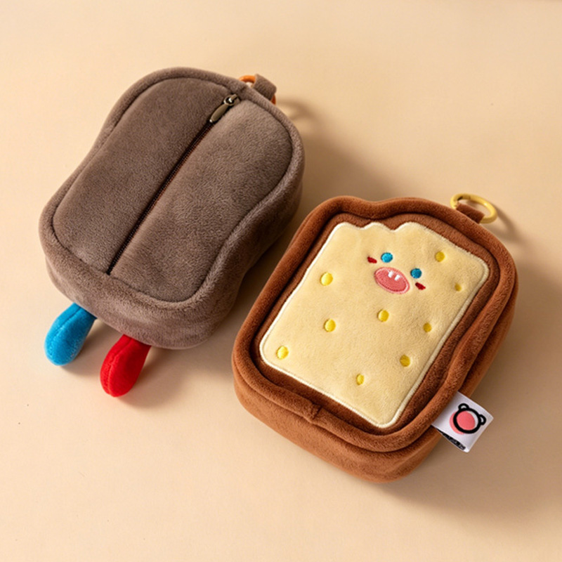 Foldable Shopping Bag with Plush Charm Pouch (KJ3503) - product view 4