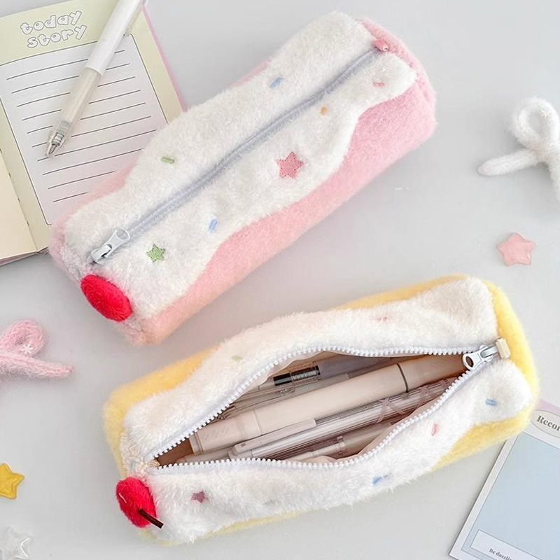Swiss Roll Plush Pencil Case (KJ3507) - product view 3