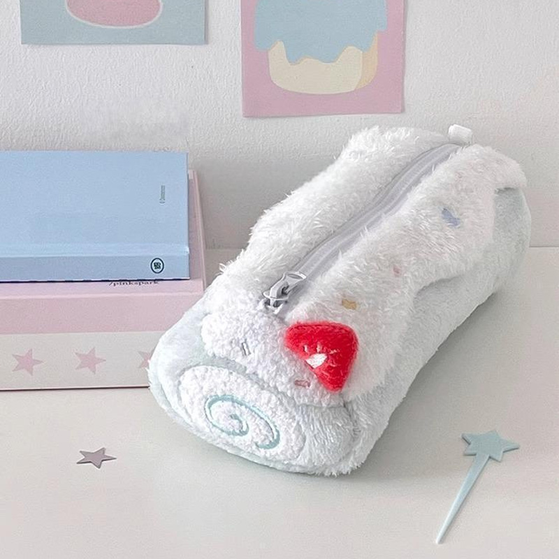 Swiss Roll Plush Pencil Case (KJ3507) - product view 4